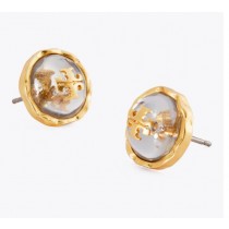 Cheap Tory Bruch Roxanne Circle-Stud Earring Sale Online