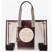 Cheap Tory Burch Ella Clear Oversized Tote Bag On Sale