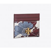 Cheap Tory Burch Kira Chevron Printed Card Case On Sale