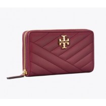 Cheap Tory Burch Kira Chevron Zip Continental Wallet On Sale