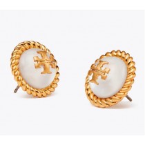 Cheap Tory Burch Kira Glass Stud Earring Outlet Sale