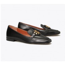 Cheap Tory Burch Miller Metal-Logo Loafer, Leather Outlet