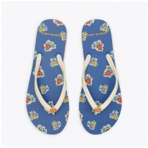 Cheap Tory Burch Printed Thin Flip-Flop Outlet