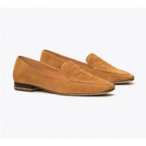 Cheap Tory Burch Ruby Suede Loafer On Sale
