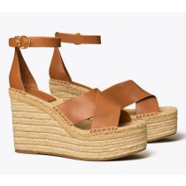 Cheap Tory Burch Selby Wedge Espadrille Sandals On Sale