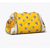 Discount Tory Burch Cleo Quilted Floral Bag On Sale