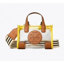 Discount Tory Burch Ella Clear Micro Tote Bag On Sale