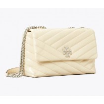 Discount Tory Burch Kira Chevron Textured Small Convertible Shoulder Bag Sale Online