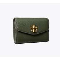Discount Tory Burch Kira Pebbled Medium Flap Wallet Sale Online