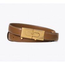 Discount Tory Burch Lee Radziwill Lock Belt On Sale