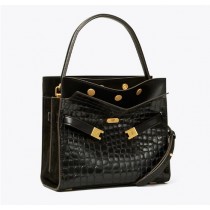 Discount Tory Burch Lee Radziwill Small Double Bag Sale Online