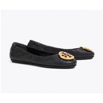 Discount Tory Burch Minnie Travel Ballet Flat,  Quilted Leather Outlet