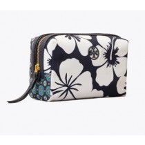 Discount Tory Burch Perry Printed Small Cosmetic Case For Sale