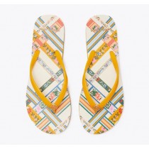Discount Tory Burch Printed Thin Flip-Flop Outlet