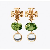 Discount Tory Burch Roxanne Double-Drop Earring For Sale