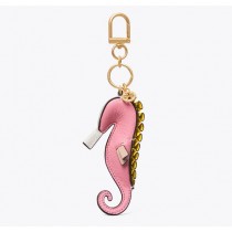 Fake Tory Burch Origami Seahorse Key Ring On Sale