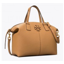 Knock Off Tory Burch McGraw Top-Zip Satchel Outlet Sale