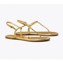 Replica Tory Burch Emmy Metallic Sandals On Sale