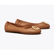 Replica Tory Burch Minnie Travel Ballet Flat,  Leather Online