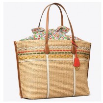 Replica Tory Burch Perry Straw Oversaized Tote Bag For Sale