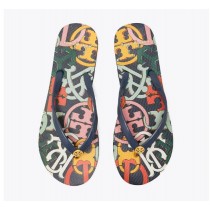 Replica Tory Burch Printed Thin Flip-Flop For Sale