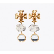 Replica Tory Burch Roxanne Double-Drop Earring Outlet Sale