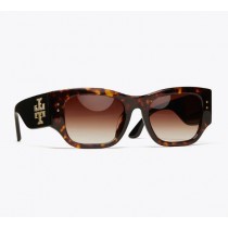 Replica Tory Burch Wide-Temple Logo Sunglasses Outlet Sale