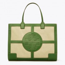 Wholesale Tory Burch Ella Canvas Quadrant Tote Bag Sale Online