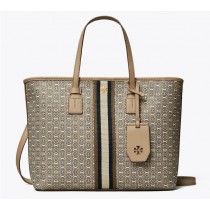 Wholesale Tory Burch Gemini Link Canvas Small Top-Zip Tote Bag Outlet Sale