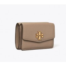 Wholesale Tory Burch Kira Mixed-Materials Tri-Fold Mini Wallet On Sale