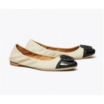 Wholesale Tory Burch Minnie Patent Cap-Toe Ballet Flat Online