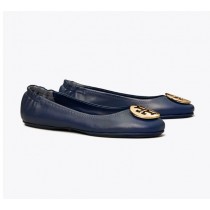 Wholesale Tory Burch Minnie Travel Ballet Flat, Leather Outlet