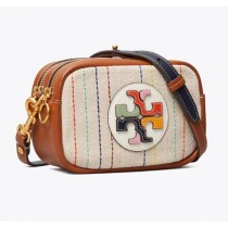 Wholesale Tory Burch Perry Canvas Color-Block Mini Bag For Sale
