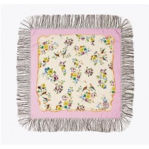 Wholesale Tory Burch Porcelain Floral Silk Square Scarf For Sale