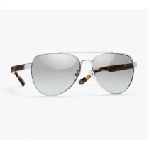 Wholesale Tory Burch T-Logo Pilot Sunglasses On Sale