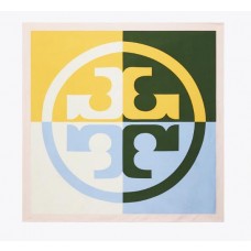 Cheap Tory Burch Color-Block Silk Square Scarf On Sale