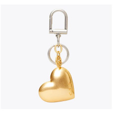 Cheap Tory Burch Gold Heart Key Ring On Sale