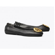 Cheap Tory Burch Minnie Travel Ballet Flat,  Leather On Sale