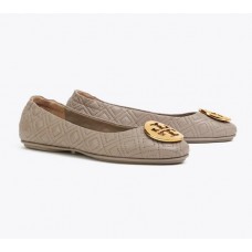 Cheap Tory Burch Minnie Travel Ballet Flat, Quilted Leather On Sale