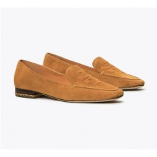 Cheap Tory Burch Ruby Suede Loafer On Sale