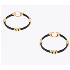 Cheap Tory Burch Serif-T Hoop Earring For Sale