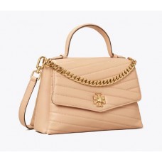 Discount Tory Burch Kira Chevron Top-Handle Satchel For Sale