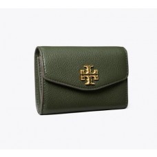 Discount Tory Burch Kira Pebbled Medium Flap Wallet Sale Online