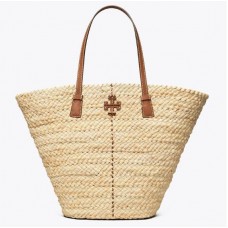Discount Tory Burch Mcgraw Straw Shopper Tote On Sale