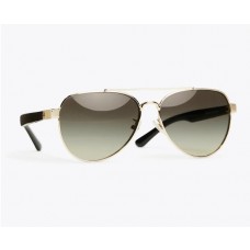 Discount Tory Burch T-Logo Pilot Sunglasses Sale Online