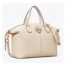 Fake Tory Burch McGraw Top-Zip Satchel On Sale