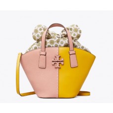 Knock Off Tory Burch Mcgraw Color-Block Mini Shopper Tote For Sale