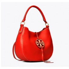 Relica Tory Burch Miller Metal-Logo Mini Hobo Outlet Sale