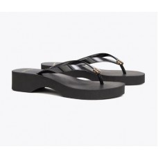 Replica Tory Burch Carved Wedge Flip-Flop On Sale