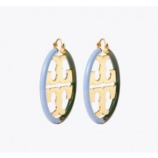 Replica Tory Burch Miller Enamel Hoop Earring On Sale